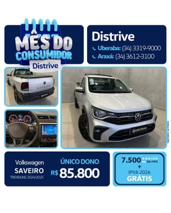 VOLKSWAGEN SAVEIRO 1.6 MSI TRENDLINE CS 16V FLEX 2P MANUAL